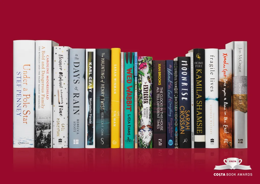 Costa Book Awards 2017 Shortlists Announced
